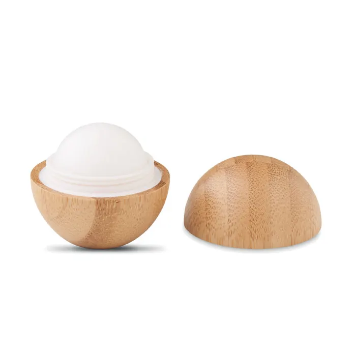 Soft Lux – Lip balm in round bamboo case — Default