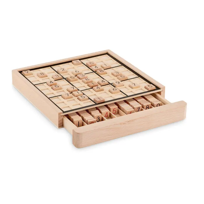 Wooden Sudoku board game — Wood