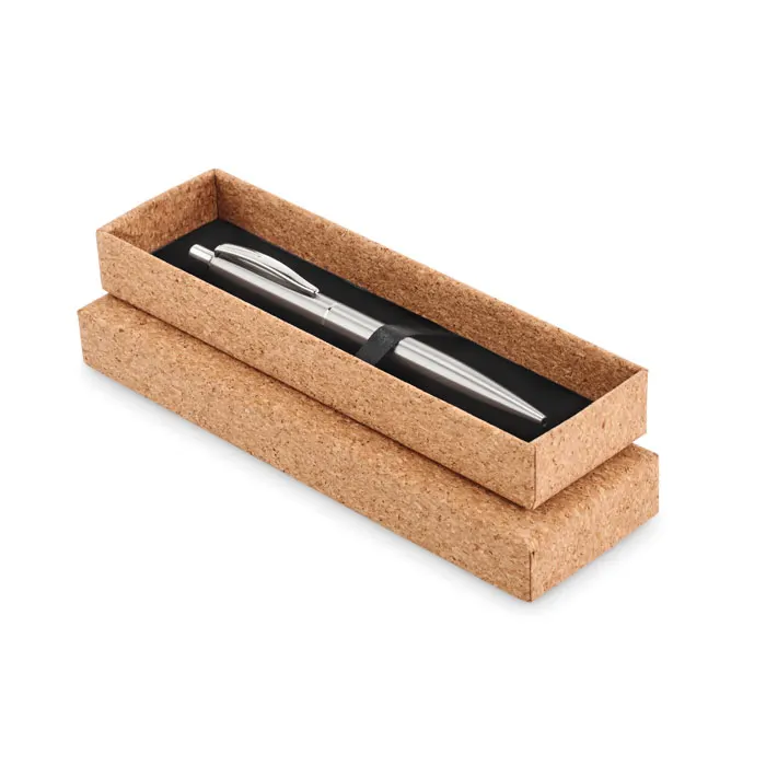 Graz – Recycled stainless steel pen — Matt Silver