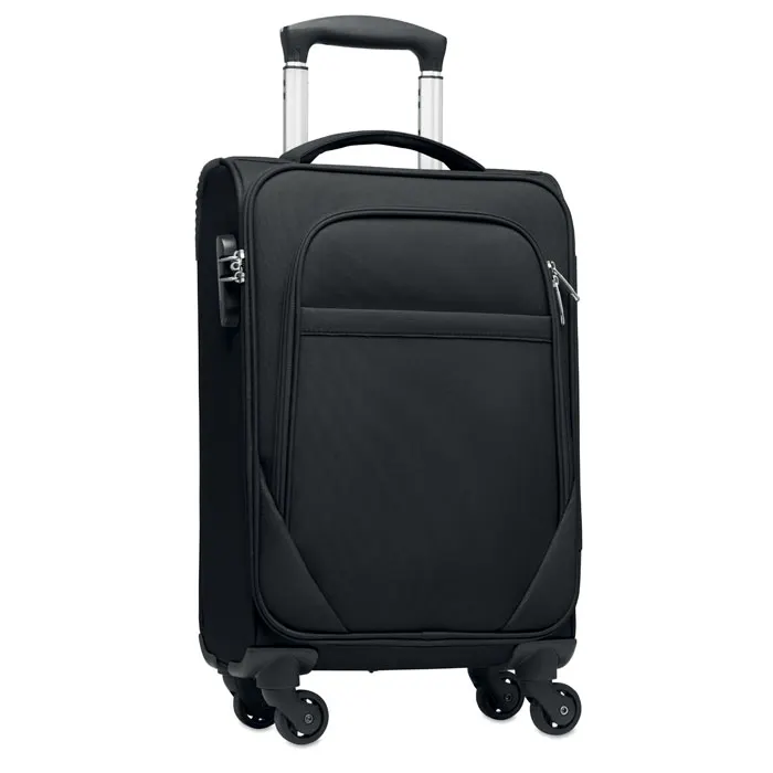 Voyage – 600D RPET Soft trolley — Black