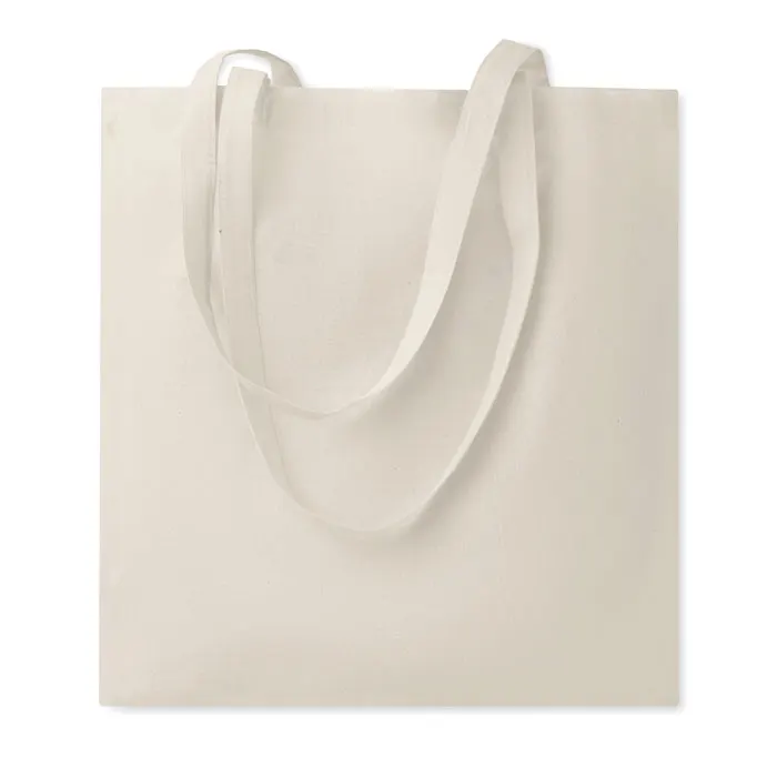 Tura – Organic cotton shopping bag EU — Beige