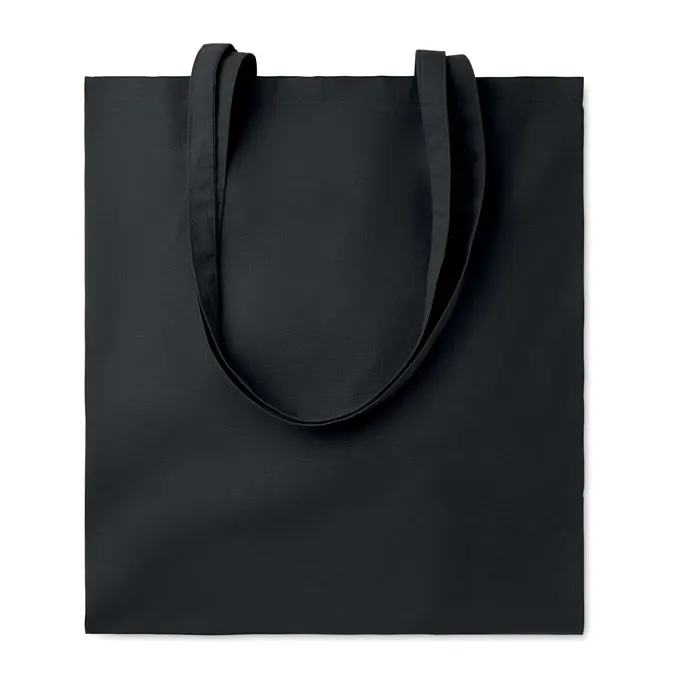 Tura Colour – Organic cotton shopping bag EU — Black
