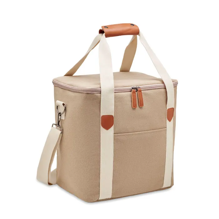 Kecil Large – Large cooler bag canvas 450gr/m — Beige