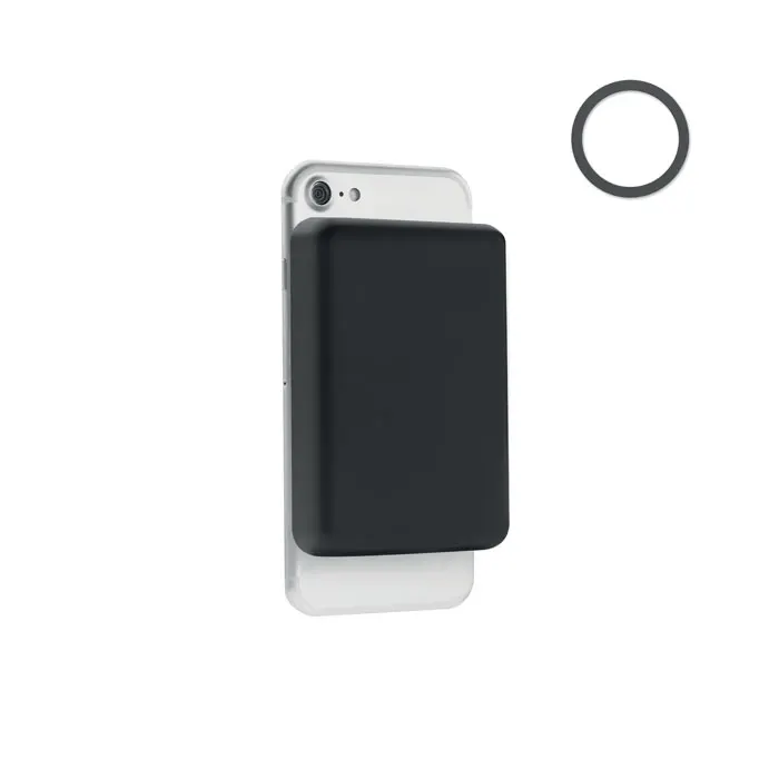 Doubletic – Magnetic Powerbank 5000mAh 15W — Black