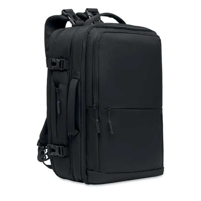 Sophis – Backpack 600D RPET — Black