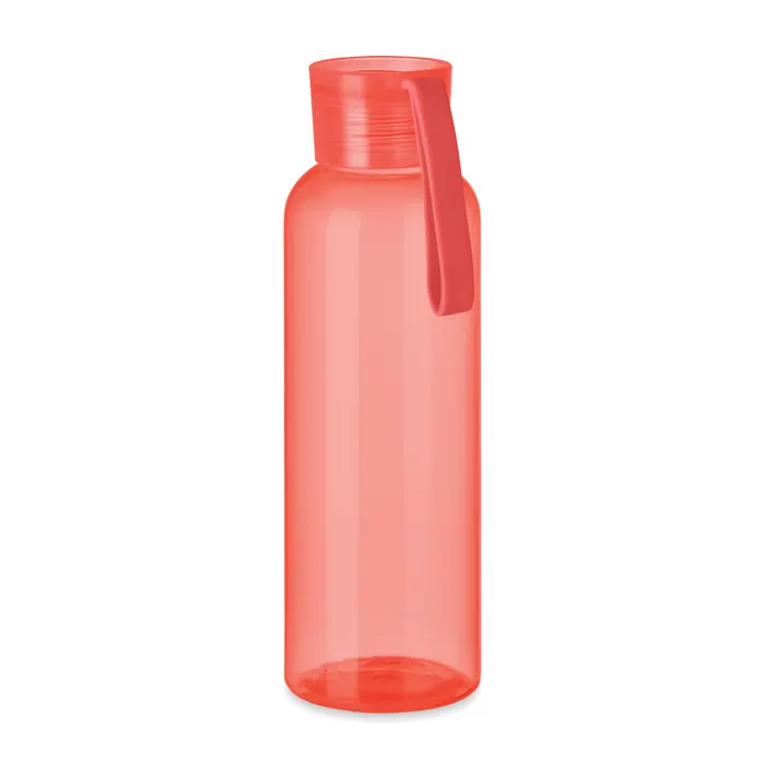 Indi – Tritan bottle and hanger 500ml — Transparent Red