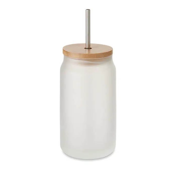 Jarblim – Sublimation mason jar 400 ml — Transparent White
