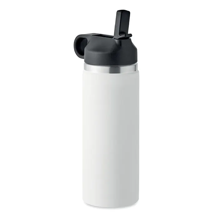 Ivalo – Double wall bottle 500 ml — White