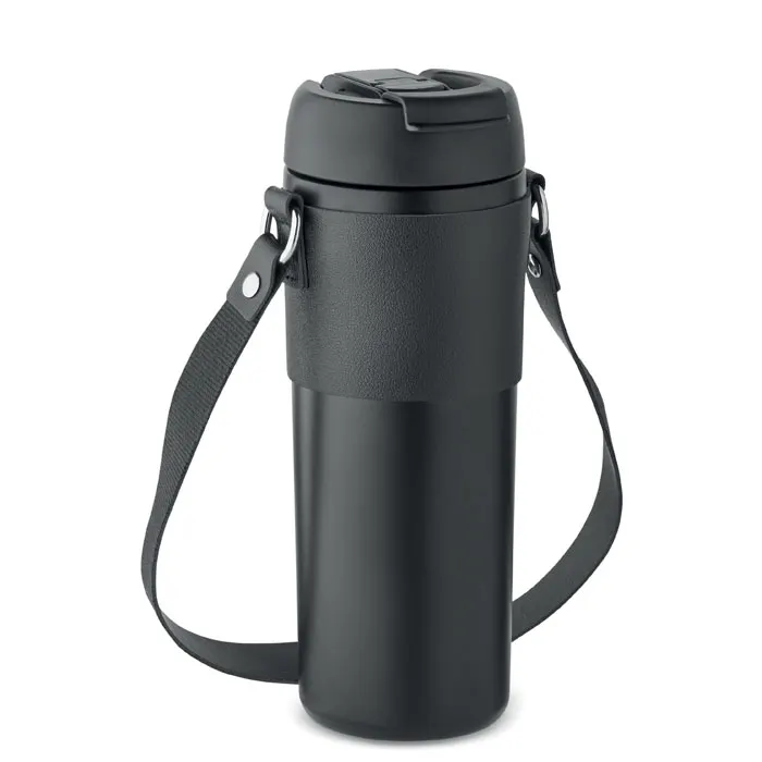 Aira – Double wall tumbler 700 ml — Black