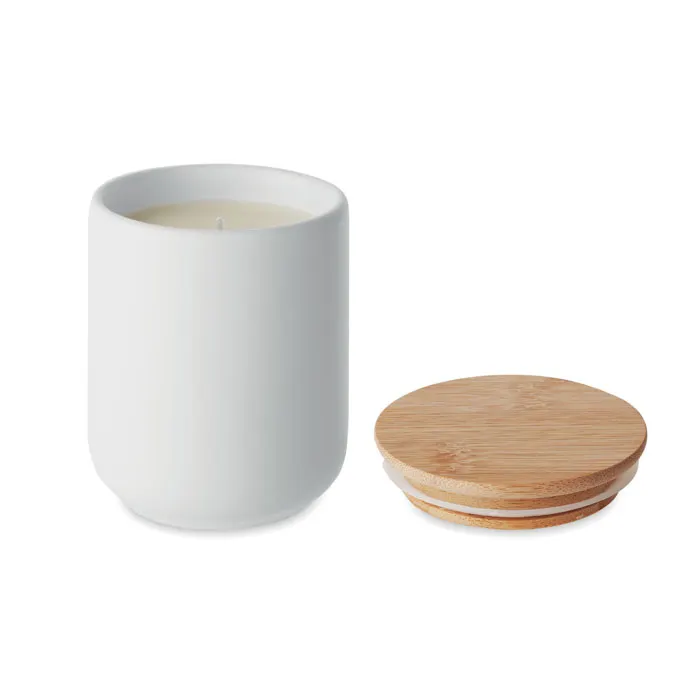 Veika – Plant based wax candle 200 gr — White