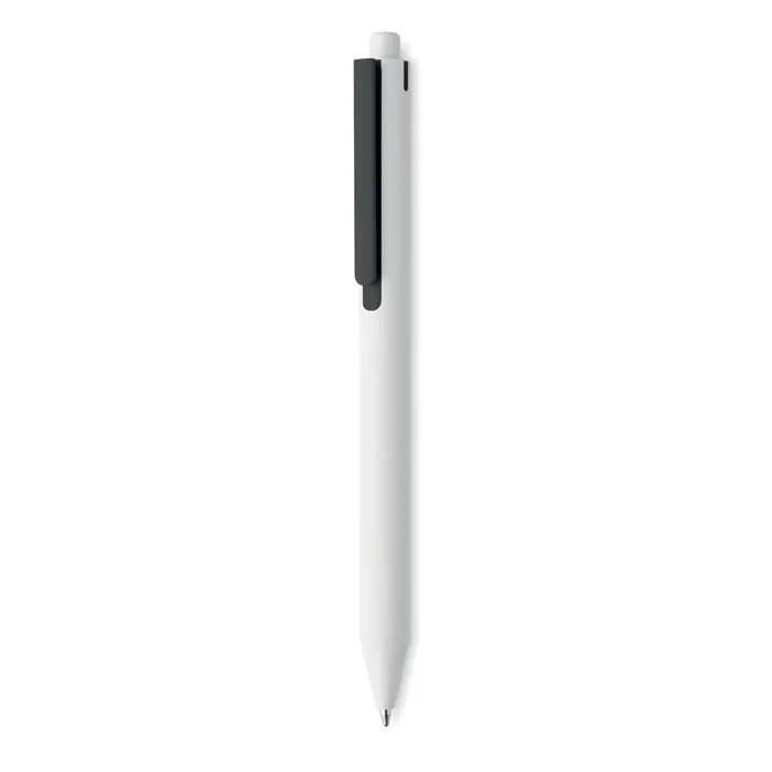 Side – Recycled ABS push button pen — Black