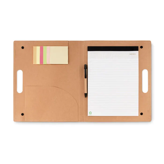 Alberta – Conference folder recycled — Beige
