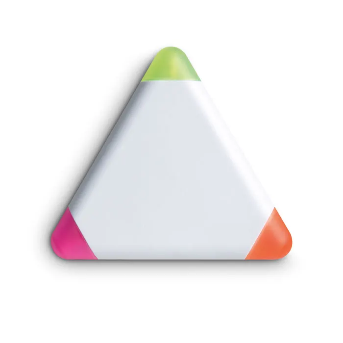 Triangulo – Triangular highlighter — White