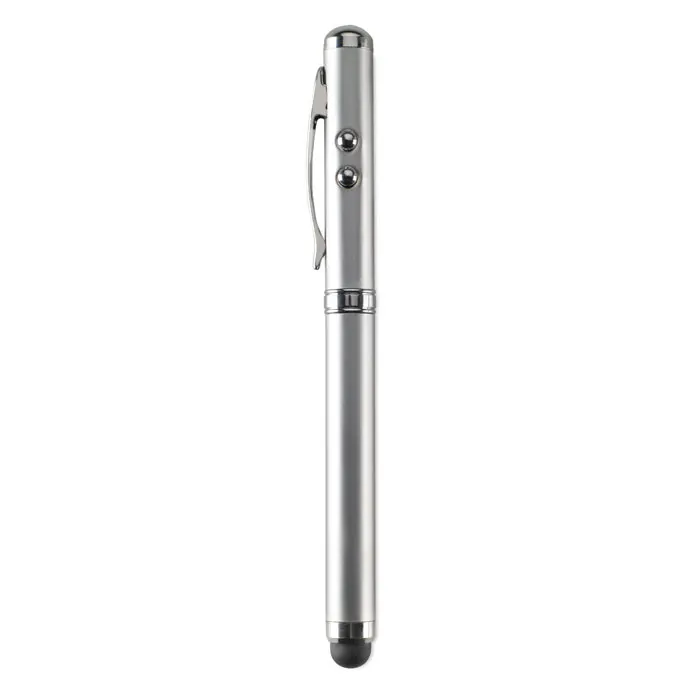 Triolux – Laser pointer touch pen — Matt Silver
