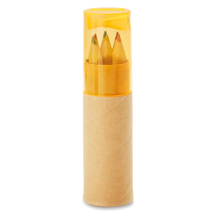 Petit Lambut – 6 coloured pencils — Transparent Orange
