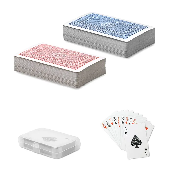 Aruba – Playing cards in pp case — Red