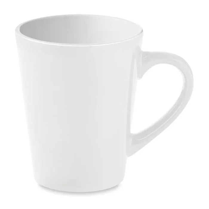 Taza – Ceramic coffee mug 180 ml — White