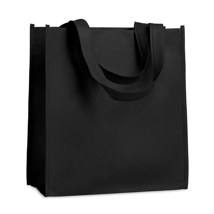 Apo Bag – 80gr/m² nonwoven shopping bag — Black