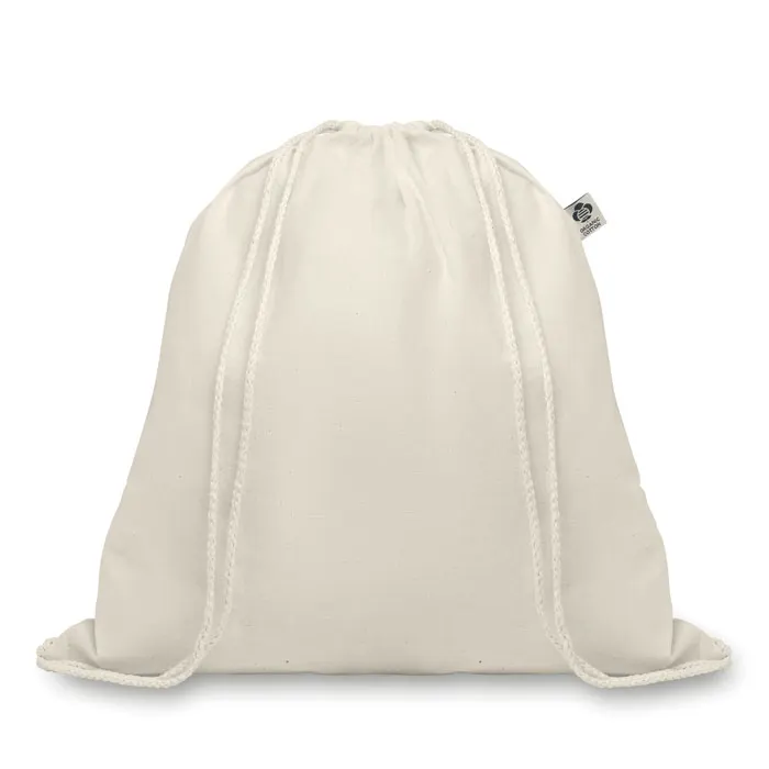 Organic Hundred – 105gr/m² organic cotton bag — Beige