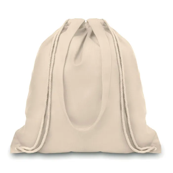 Moira – 220gr/m² canvas 2 function bag — Beige