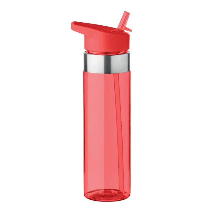 Sicilia – 650 ml tritan bottle — Transparent Red