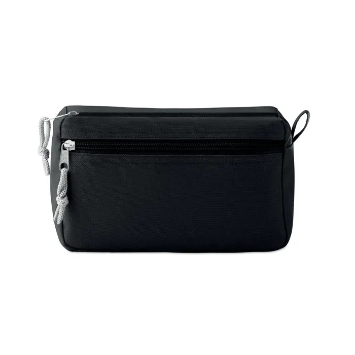 New & Smart – PVC free cosmetic bag — Black