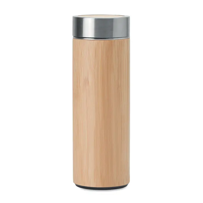 Batumi – Double wall bamboo flask 400ml — Wood