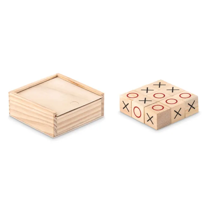 Wooden Tic Tac Toe — Wood