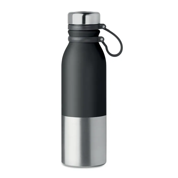 Iceland – Double wall flask 600 ml — Black