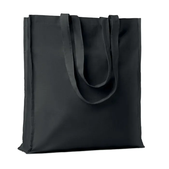 Portobello – 140gr/m² cotton shopping bag — Black