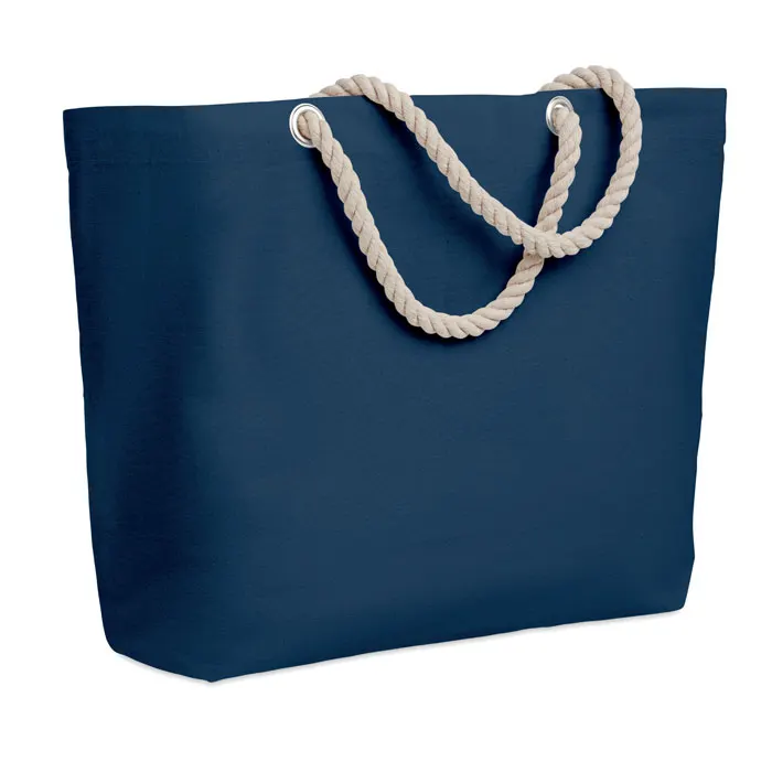 Menorca – Beach bag with cord handle — Blue