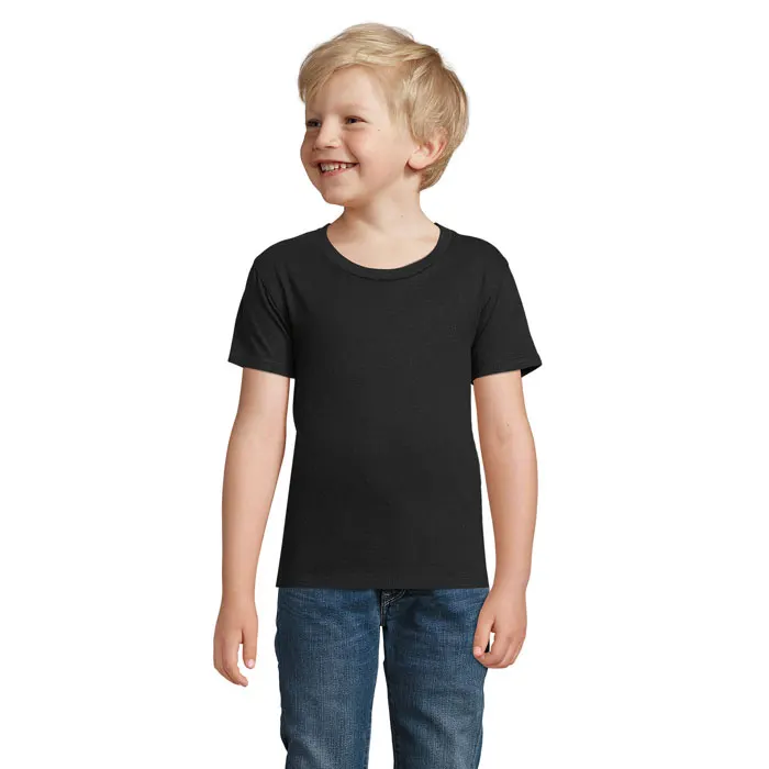 Pioneer Kids T-Shirtorganic — Deep Black